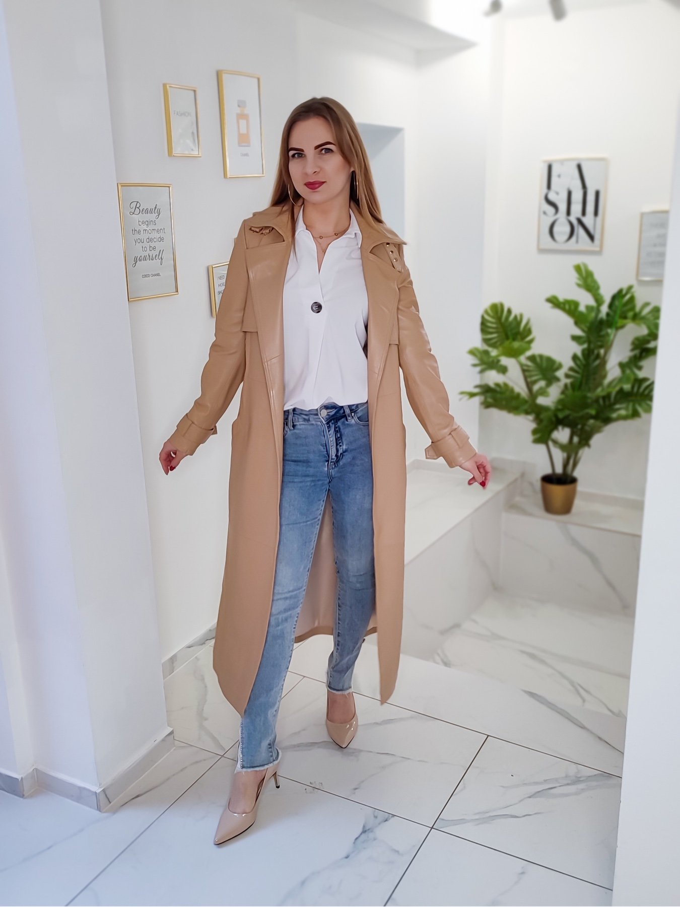 PLASZCZ-SKORZANY-DLUGI-BEZOWY-2 PŁASZCZ SKÓRZANY DŁUGI CHRISTINA LONLEY BEŻOWY