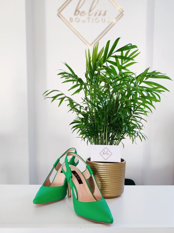 SANDAŁY NA SZPILCE ILVI ZIELONE