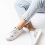 SNEAKERSY WONDERS A-2464 SREBRNE