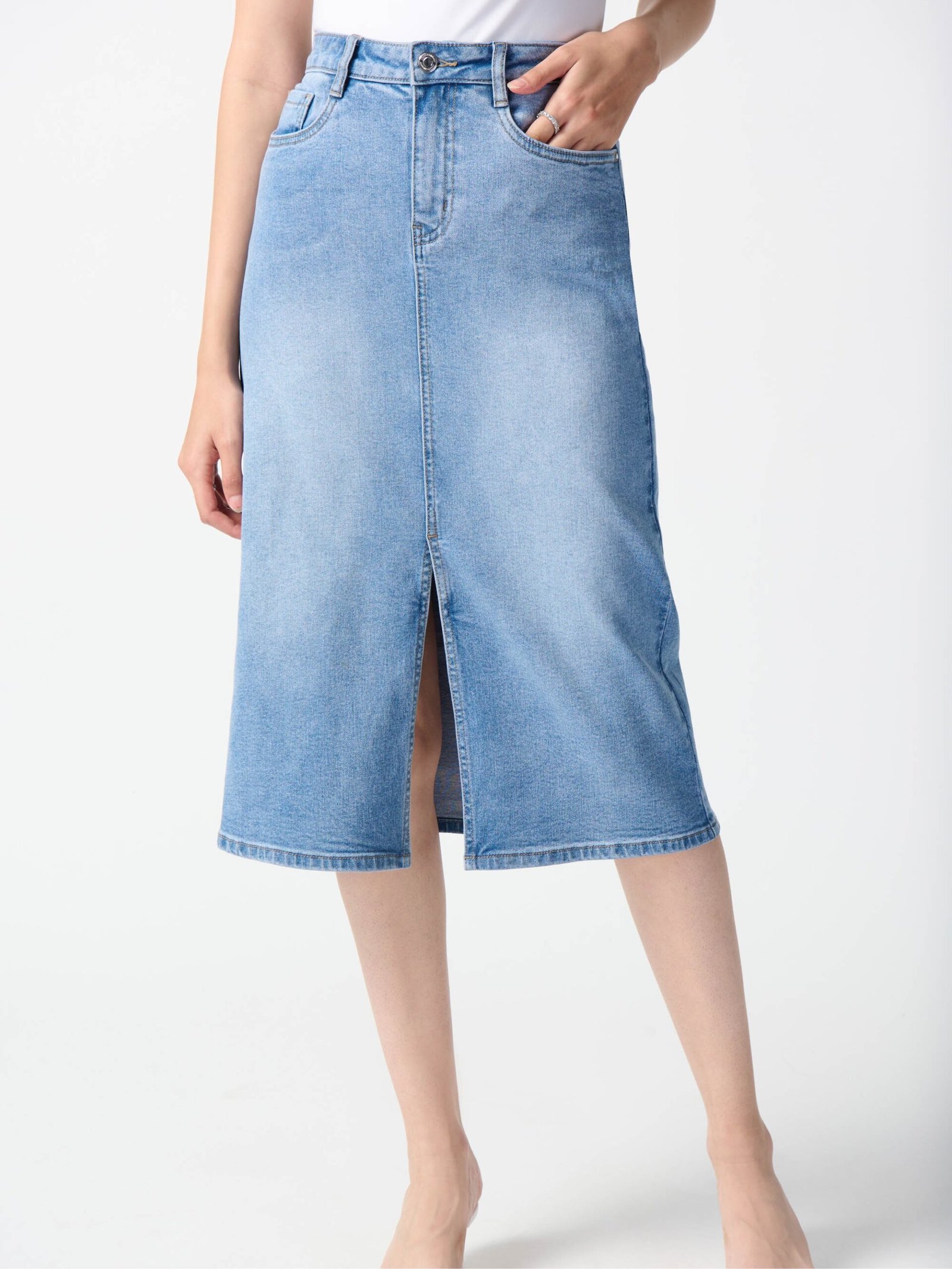 SPÓDNICA-JEANS-JOSEPH-RIBKOFF-242919-2 SPÓDNICA JEANS JOSEPH RIBKOFF 242919